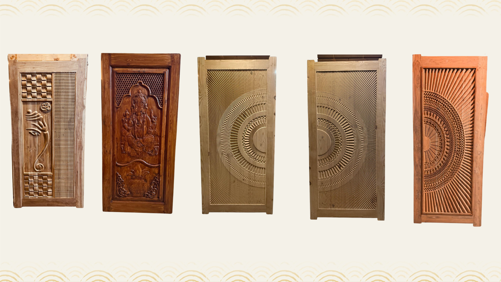 solid wooden doors